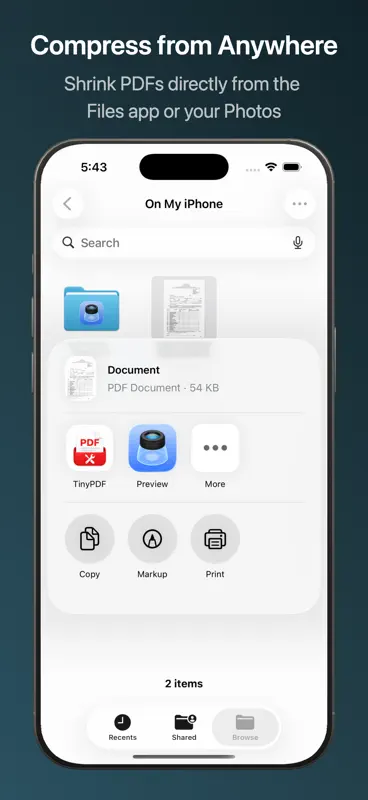 TinyPDF - Offline PDF Tools screenshot 4 of 6