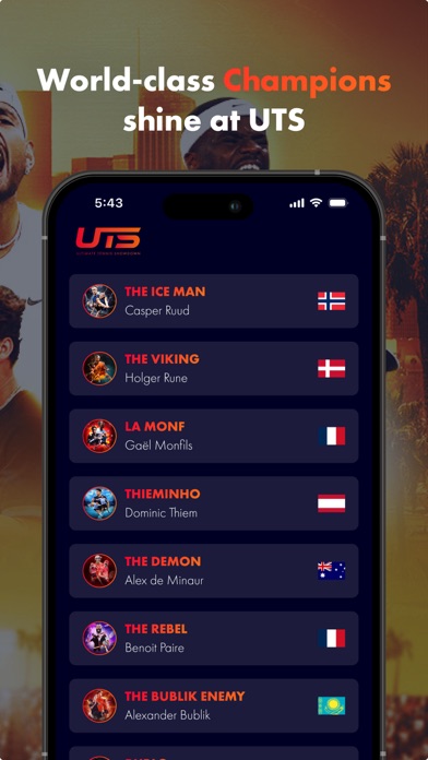 UTS Live Screenshot