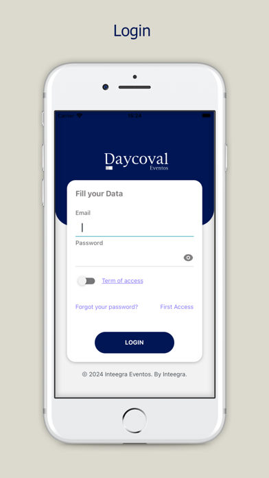 Screenshot #1 pour Daycoval | Eventos
