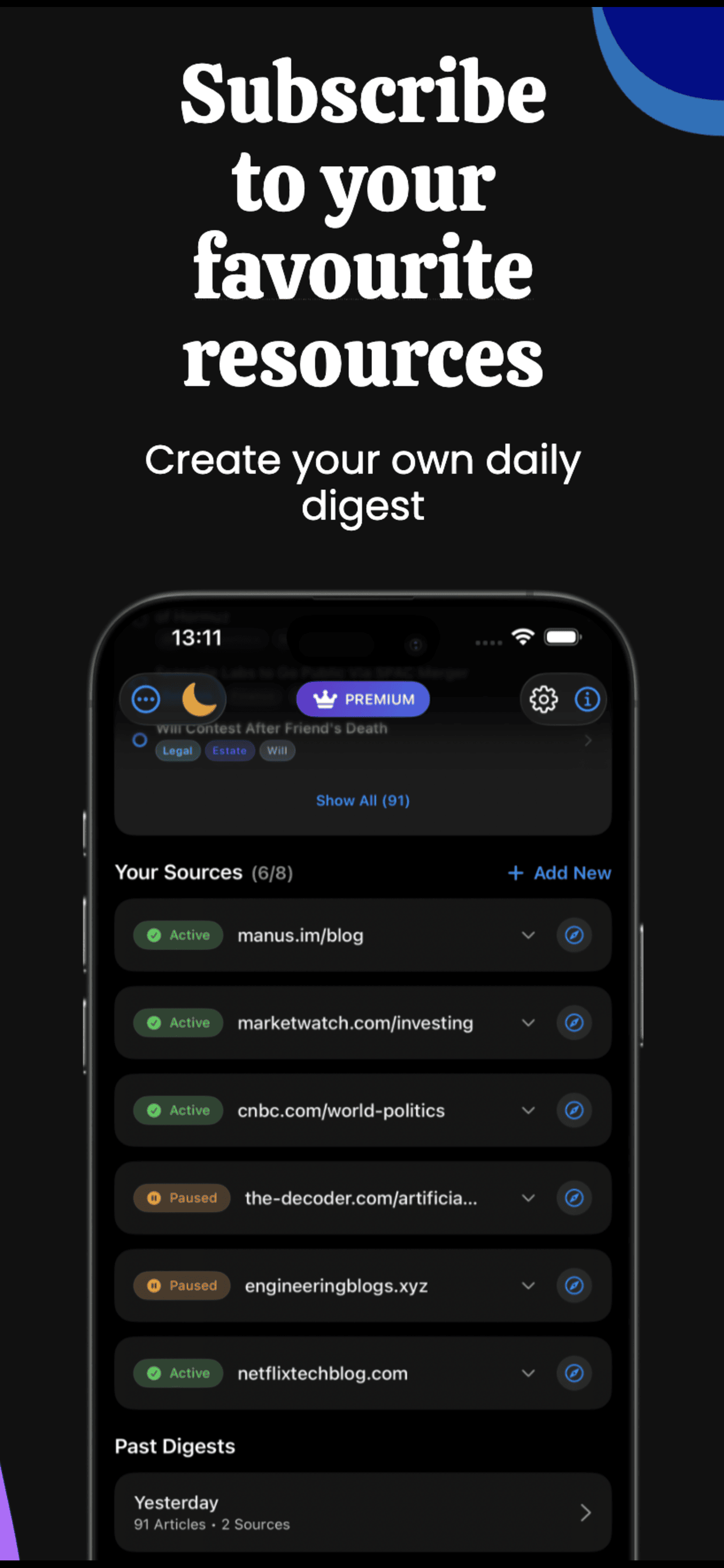 Brevio: AI Digest & Summarizer screenshot 5