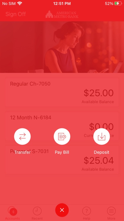 American Metro Bank Mobile screenshot-3