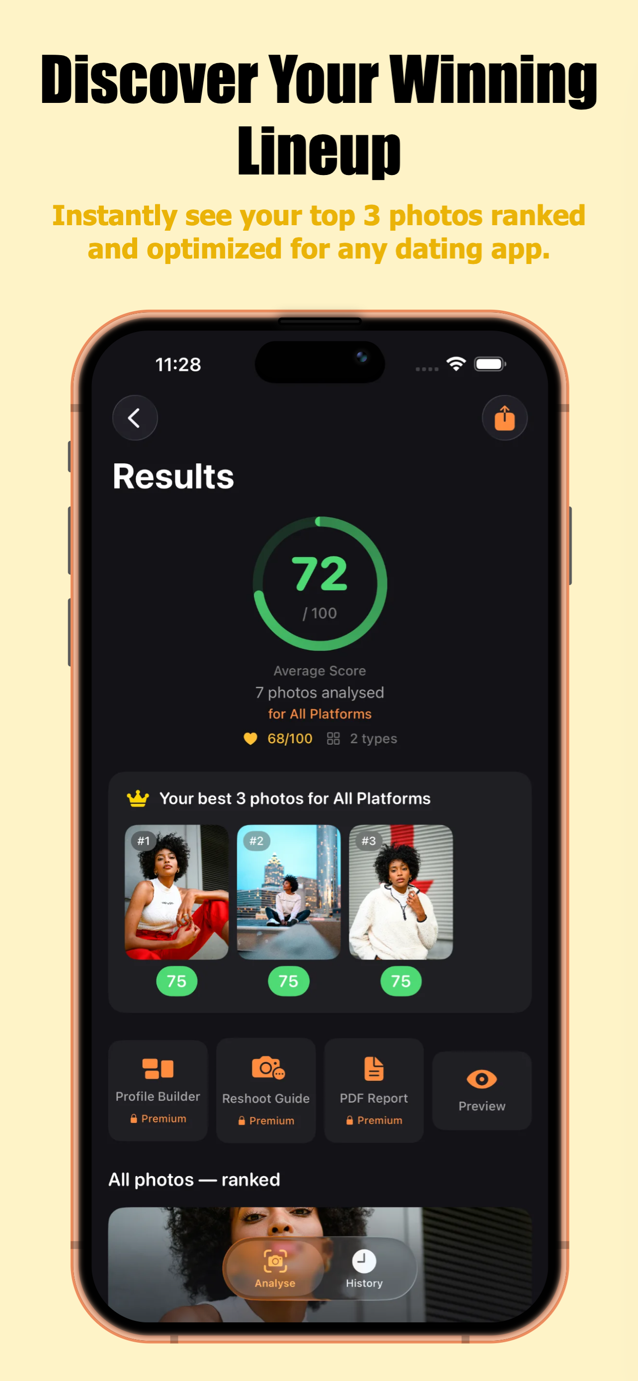 FaceDraft: AI Dating Score screenshot 3