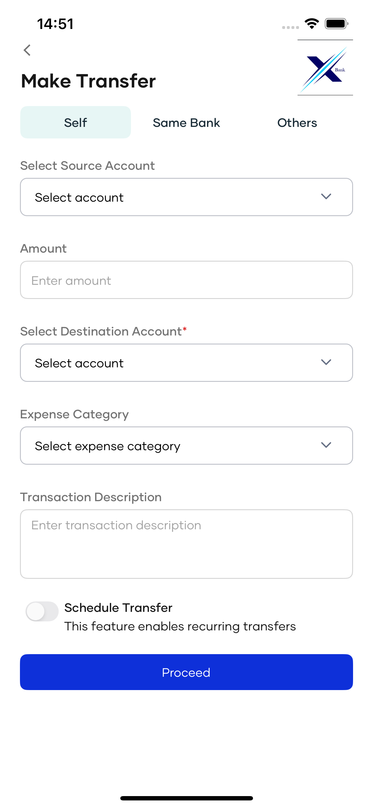X-Bank Mobile banking
