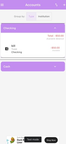 CashSense Money Management screenshot