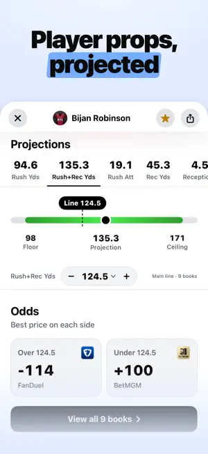 OPTIMAL: Player Props & Picks screenshot 3