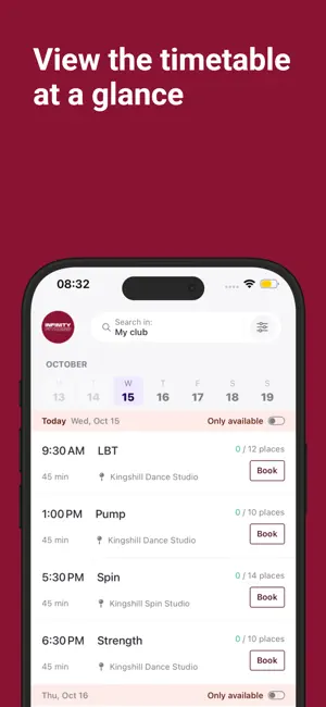 Infinity Fitness UK screenshot 3