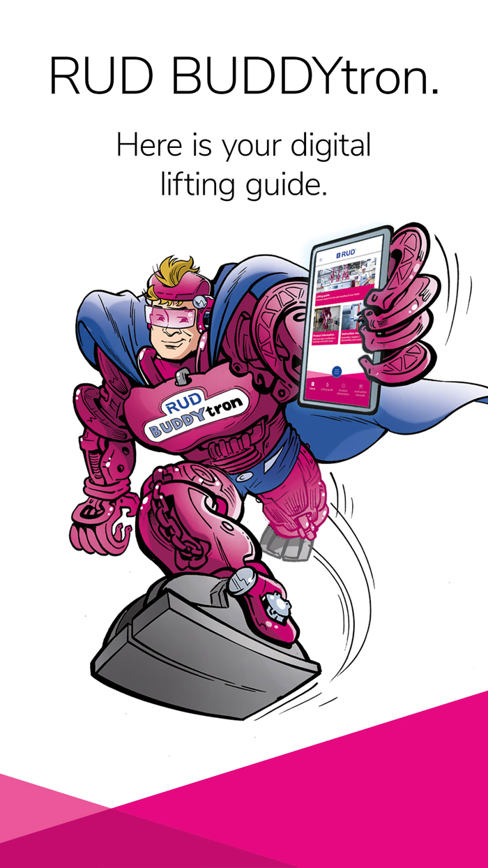 The RUD BUDDYtron lifting app