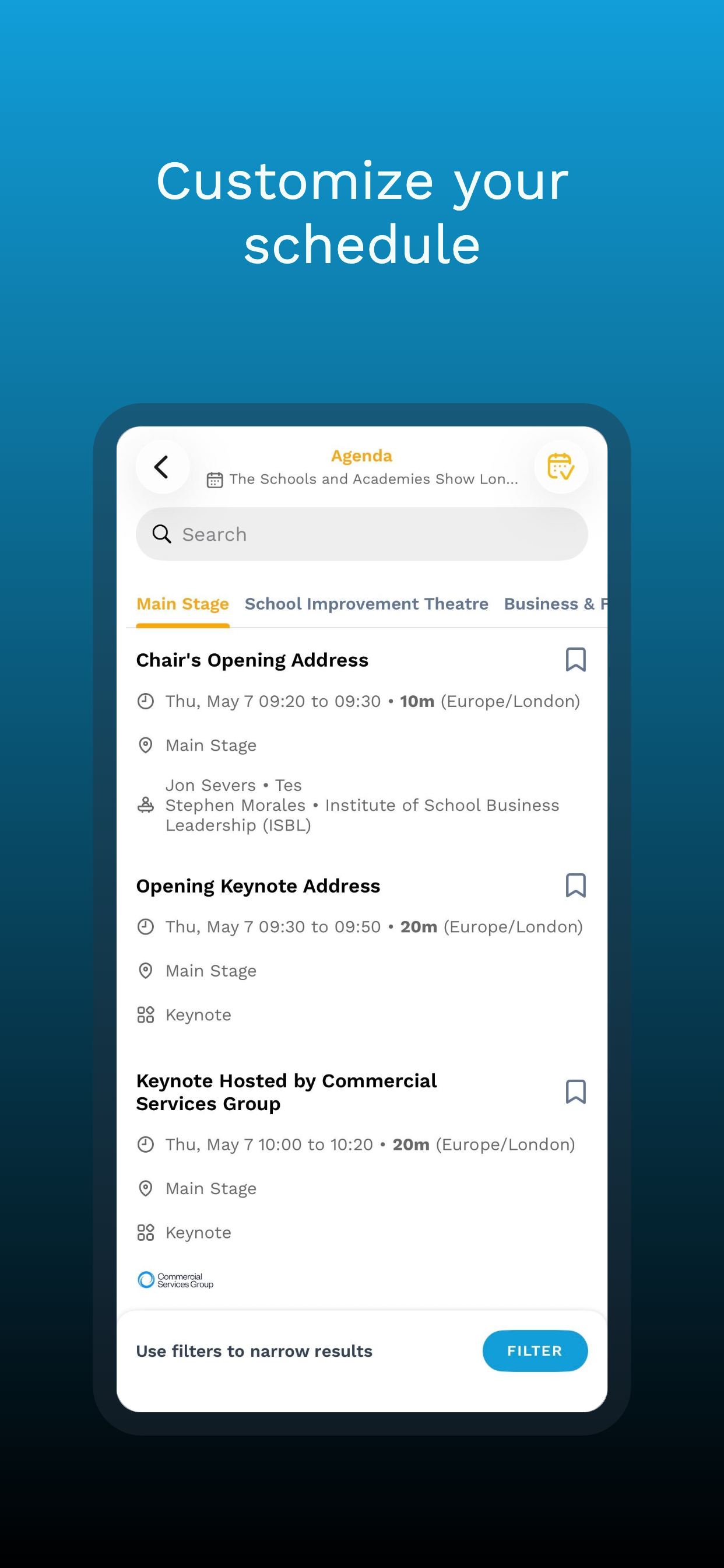 GovNet Event App screenshot 3