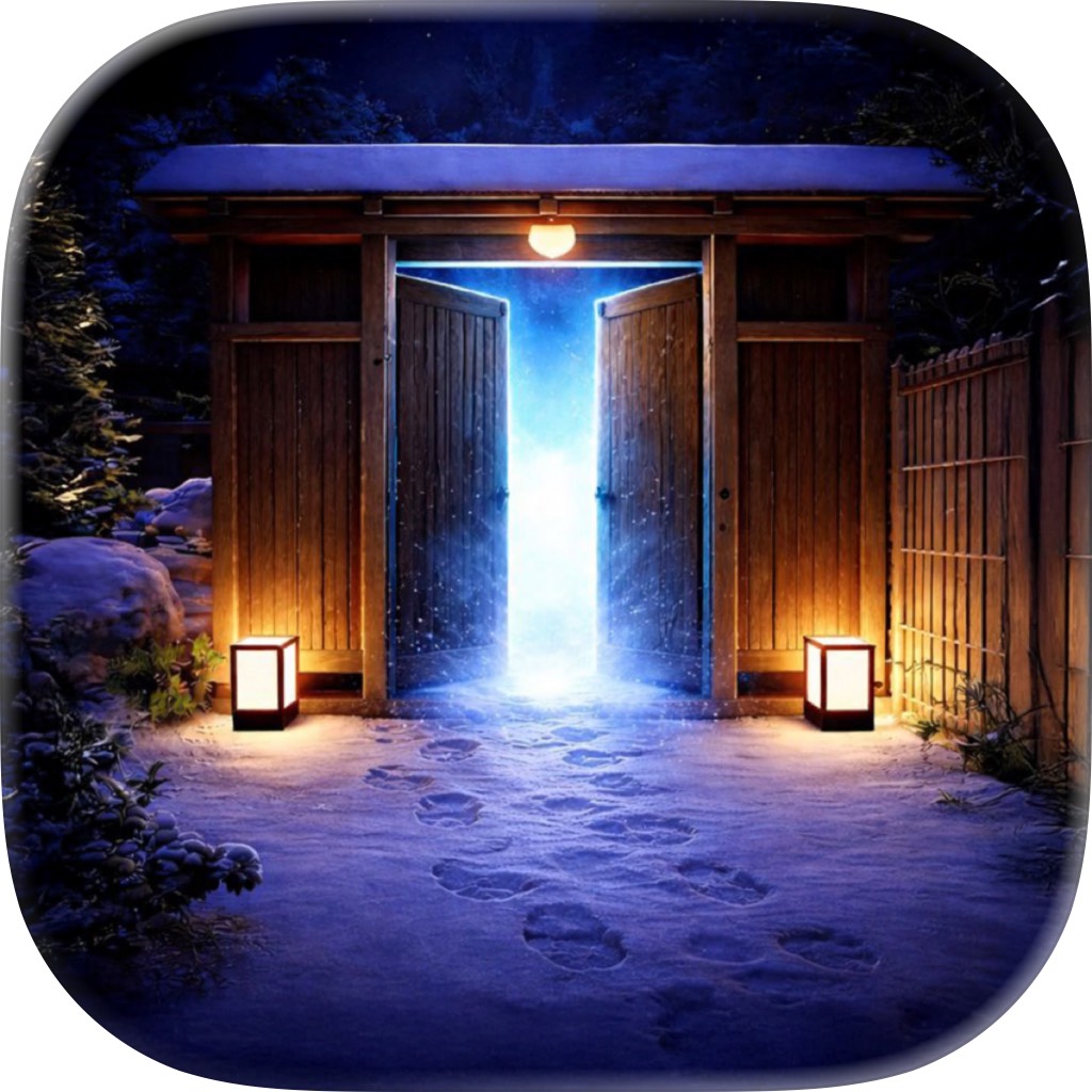 Apple App Store cover for Can you escape Onsen