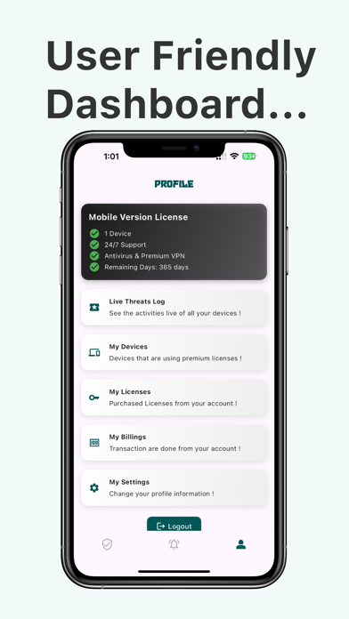 MSecurity - AI Security & VPN Screenshot
