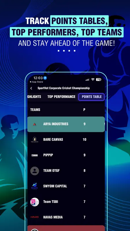 SportVot screenshot 7 of 8