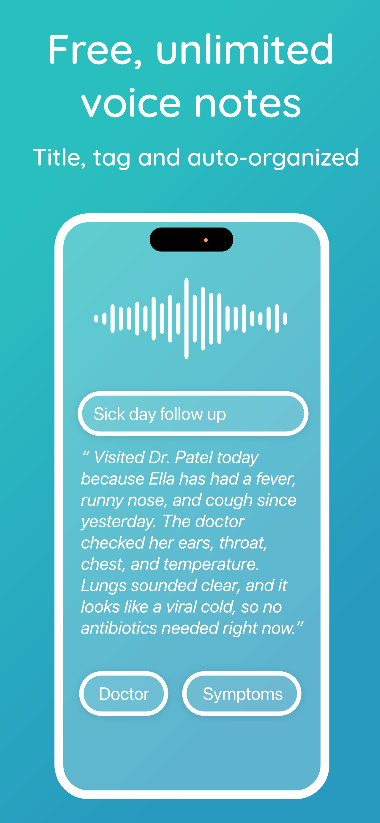 Nubo: Voice Baby Tracker & Log