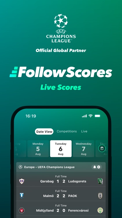 FollowScores: Live Scores