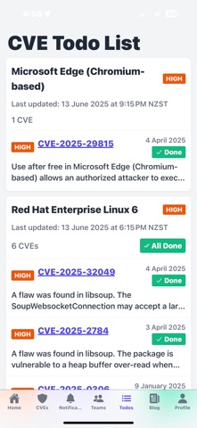CVETodo Screenshot 1 of 4