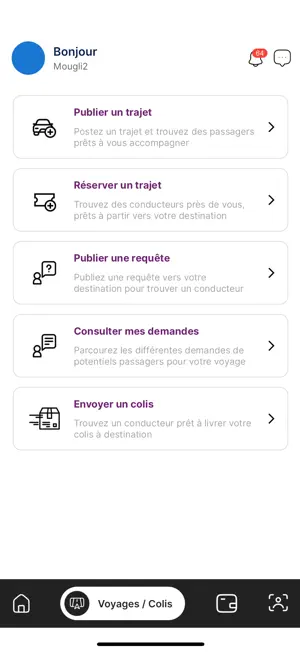 Driv Covoiturage & Colis screenshot 1