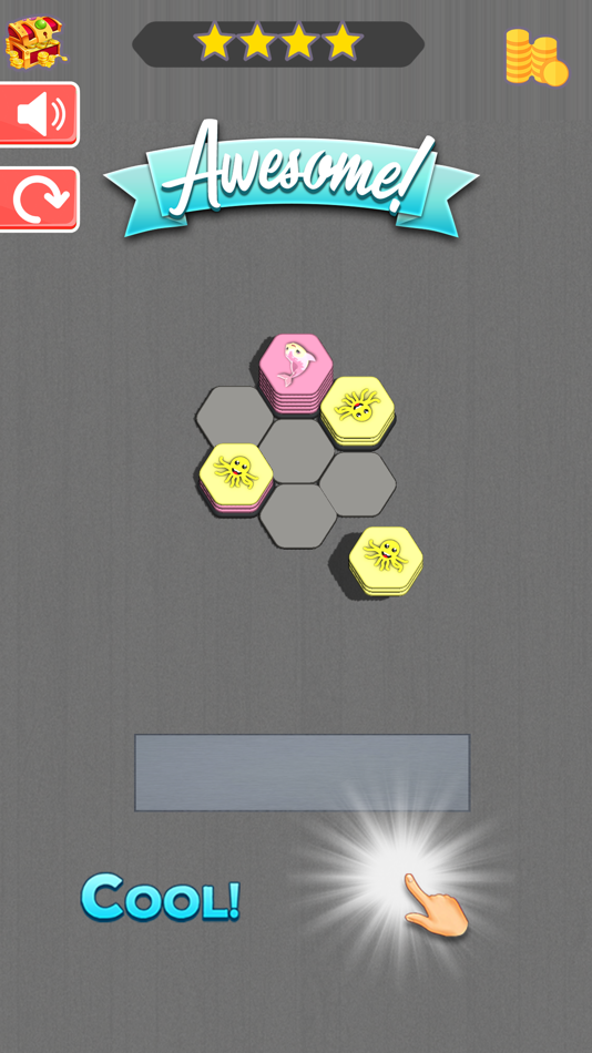 #7. Hexa Sort Merge Puzzle Game 3D (iOS) Av: Zaheer Abbas