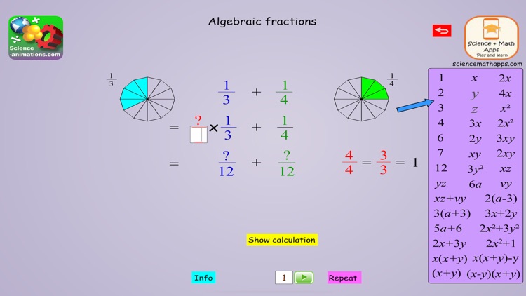 Algebra Equations screenshot-4