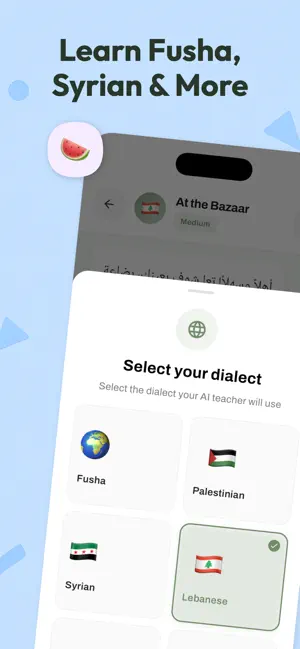 Yallah Speak - Learn Arabic AI iPhone screenshot 3