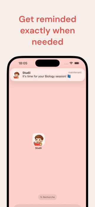 Studii – Study Reminders Screenshot 3 of 4