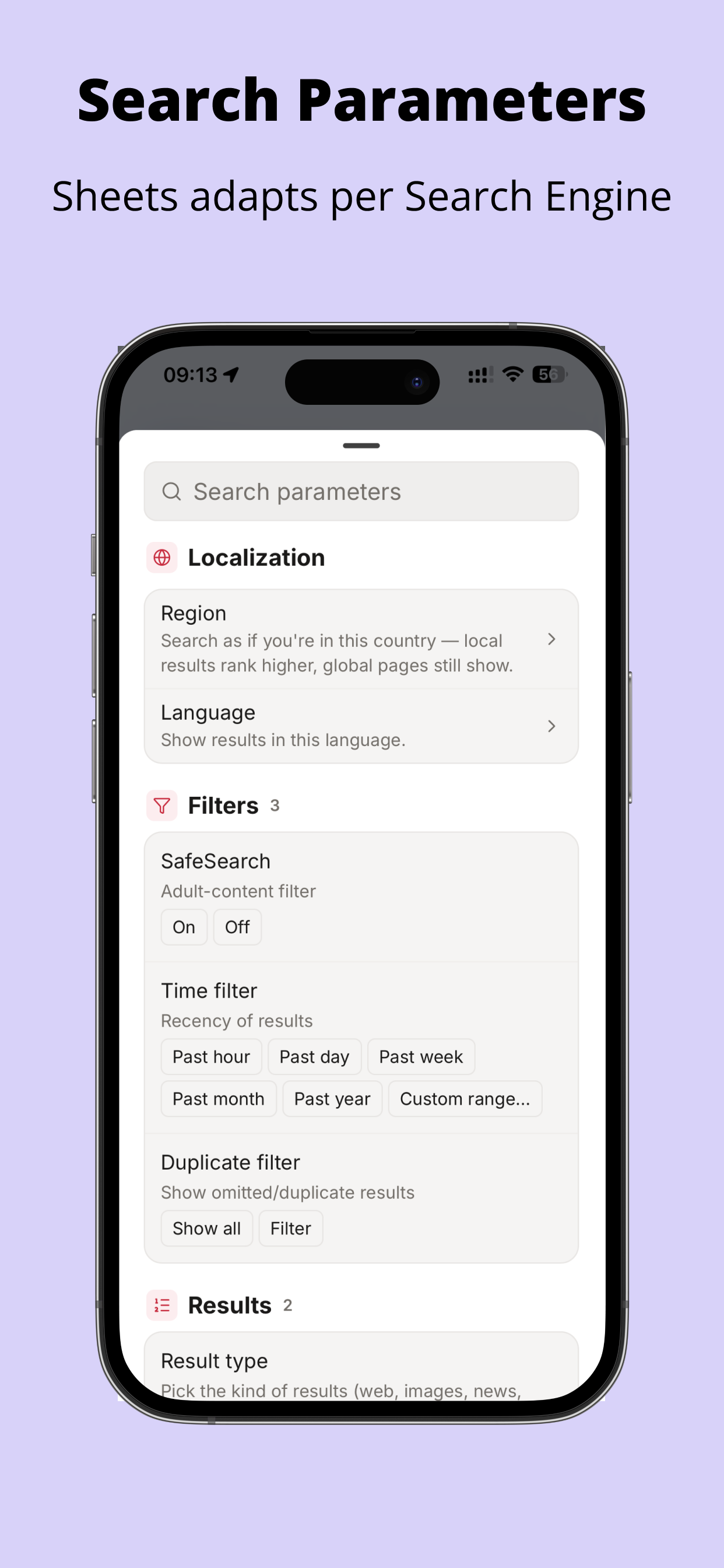 Sirch: Search Query Builder screenshot 7