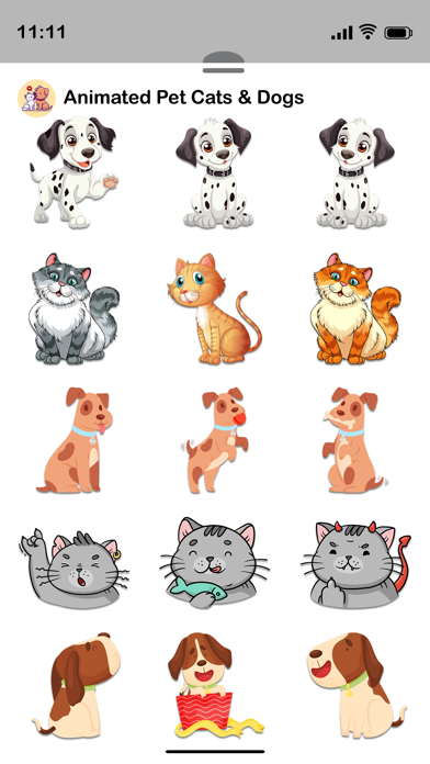 Screenshot #2 pour Animated Pet Cats & Dog