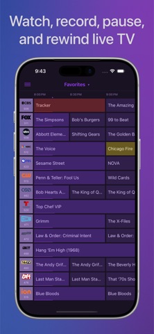 Channels: Whole Home DVR iPhone screenshot