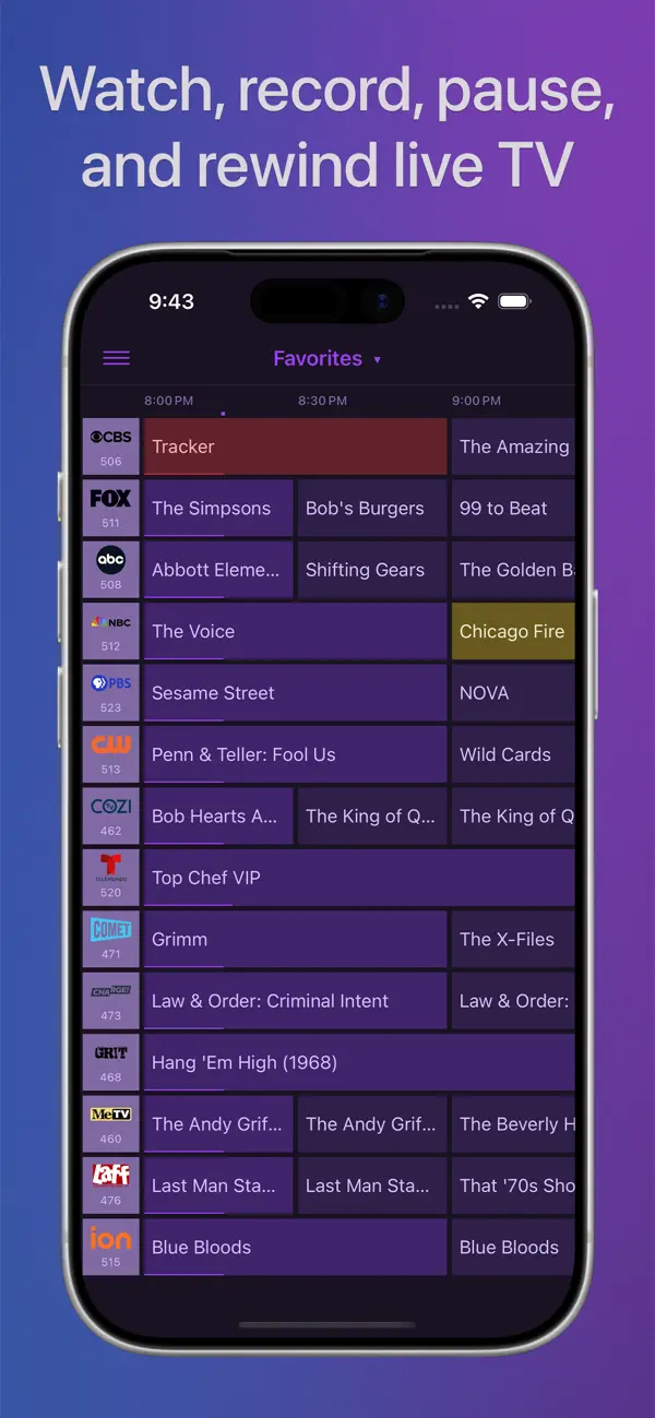 Screenshot #2 pour Channels: Whole Home DVR