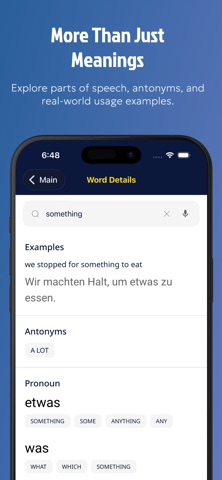 German Dictionary: Translate + Screenshot 2 of 5