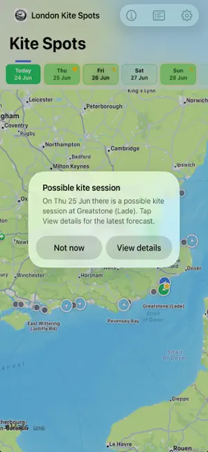 London Kitesurfers (LKSA) screenshot 2