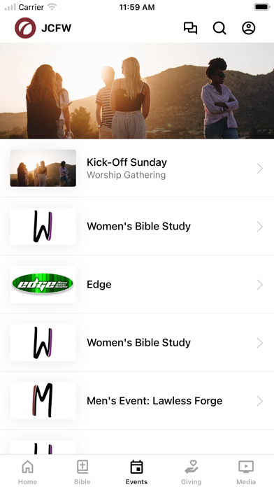 App screenshot