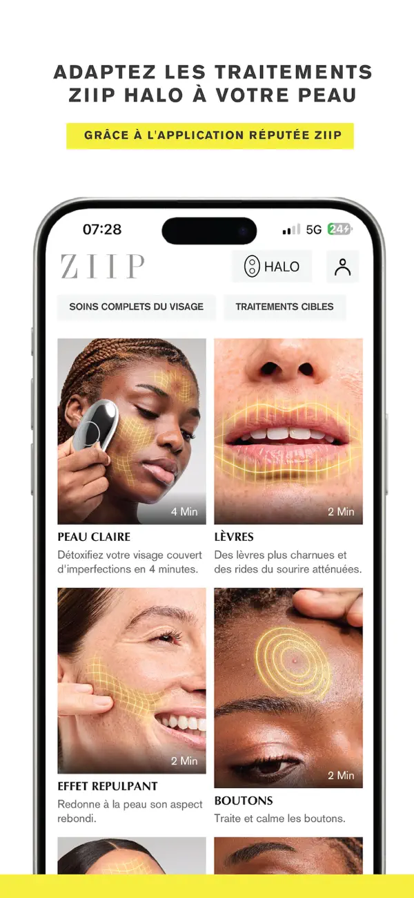 Screenshot #1 pour ZIIP Beauty