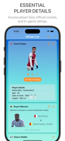 Offside Line: Soccer Transfers screenshot