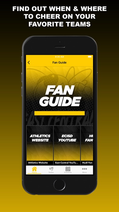 ECISD Athletics Screenshot