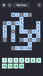 How to cancel & delete crossmath games - math puzzle 1