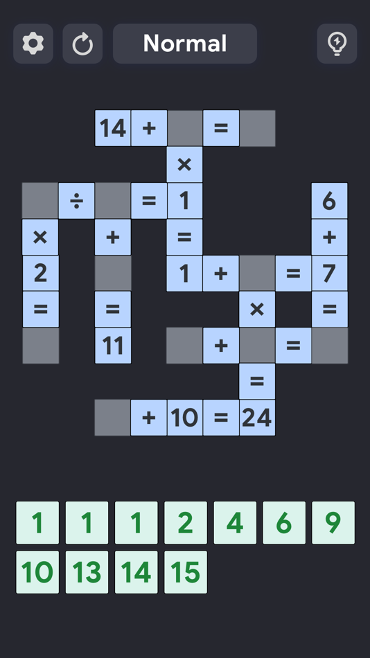 Crossmath Games - Math Puzzle - 1.1.2 - (iOS)