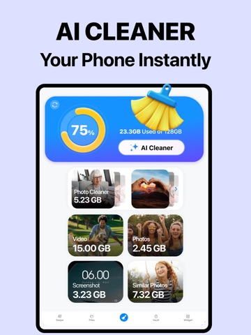 AI Storage Cleaner: Cleanup iPad screenshot