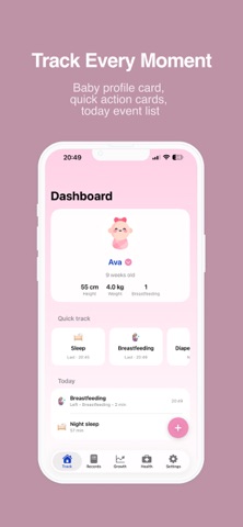 BabyNest Track Screenshot 1 of 5