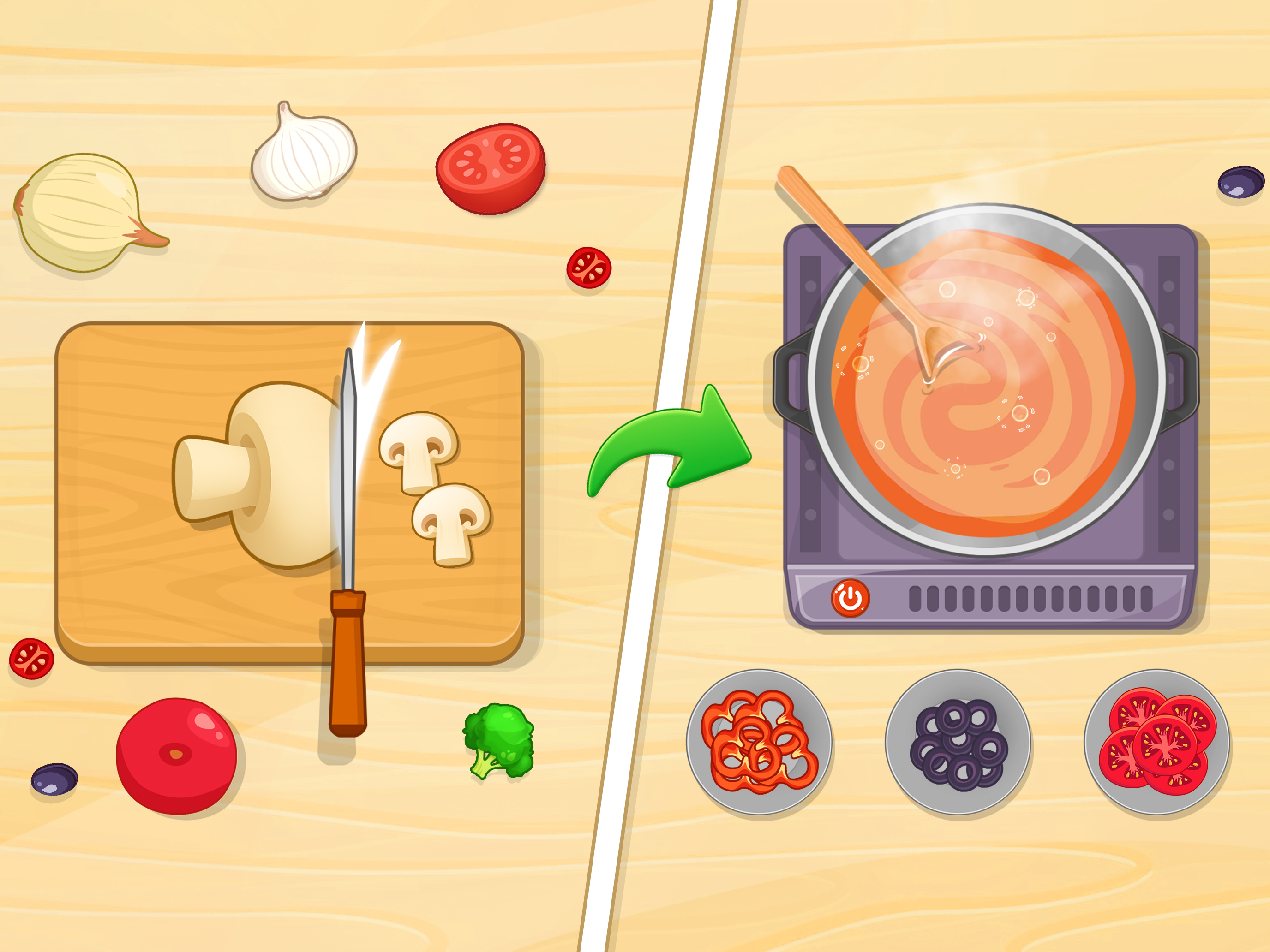 Pizza Maker Cooking Fun Game screenshot 5