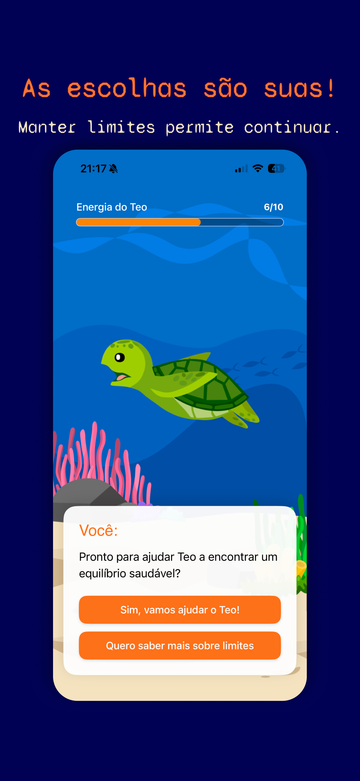 Limites: amizade e escolhas screenshot 3