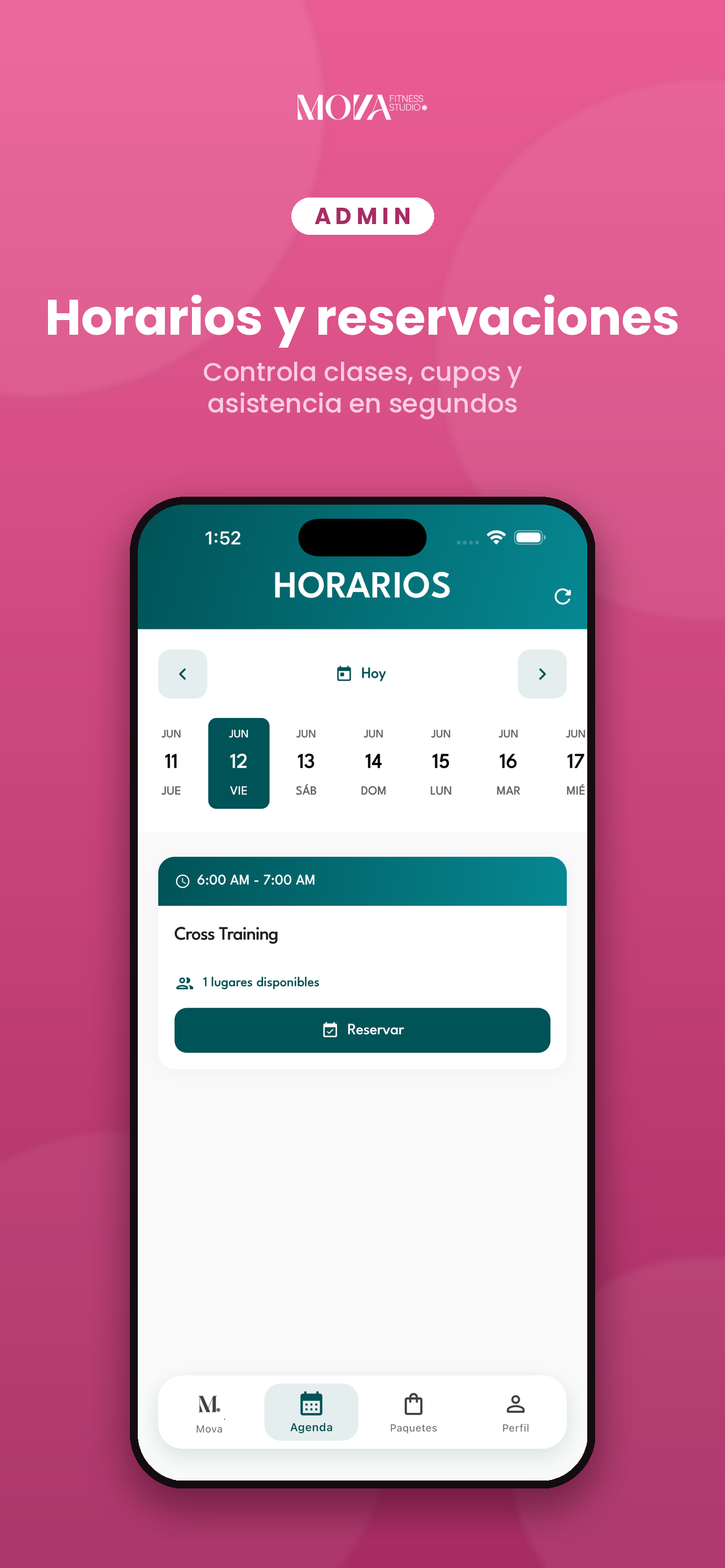 Mova Admin screenshot 3