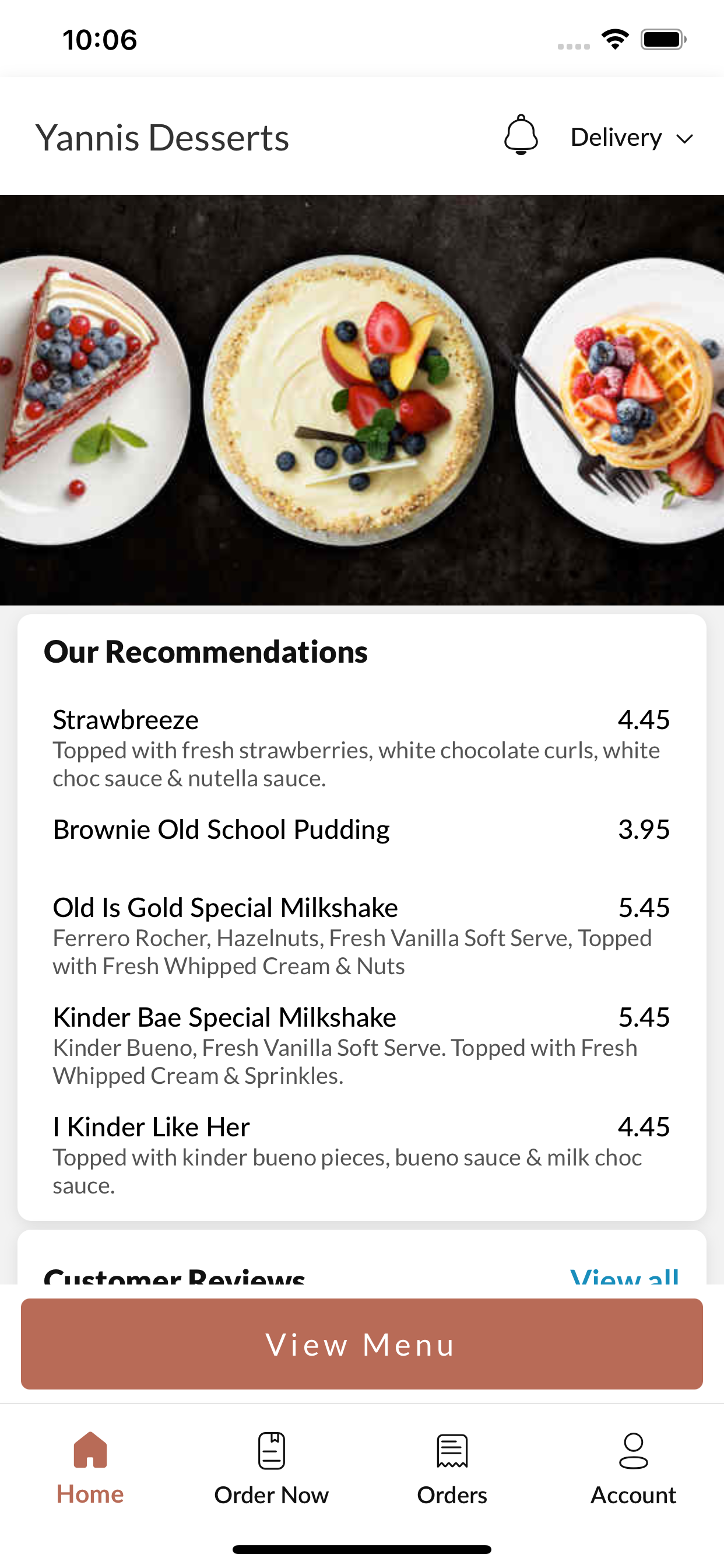 Yannis Desserts
