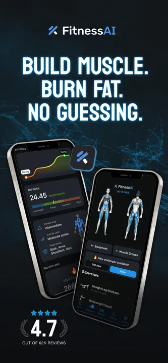 Fitness AI Gym Workout Planner: Screenshot 1 von 8