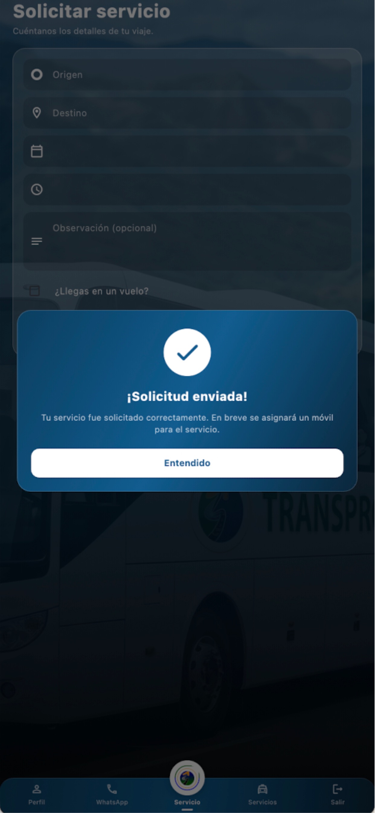 Screenshot 4 of Transprogreso Pasajeros