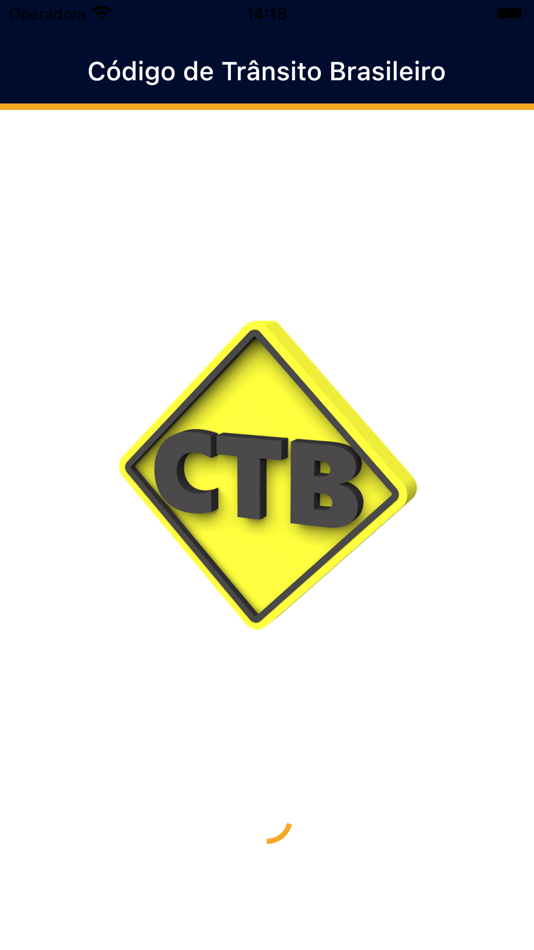 #1. Código de Trânsito - CTB (iOS) By: Felipe Rodrigues