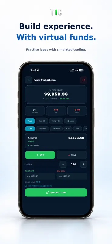 TIC: AI Trading Journal screenshot 4 of 10