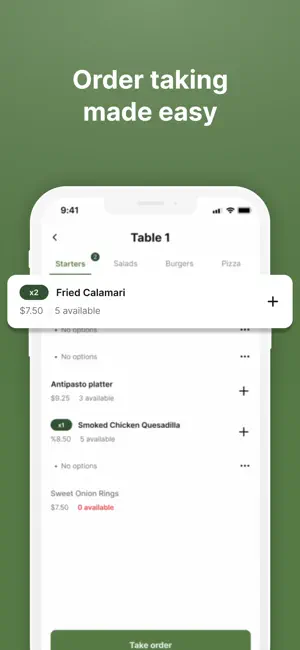 Bistromo – Order Management screenshot 1