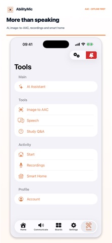 AbilityMic: AAC Speech App screenshot