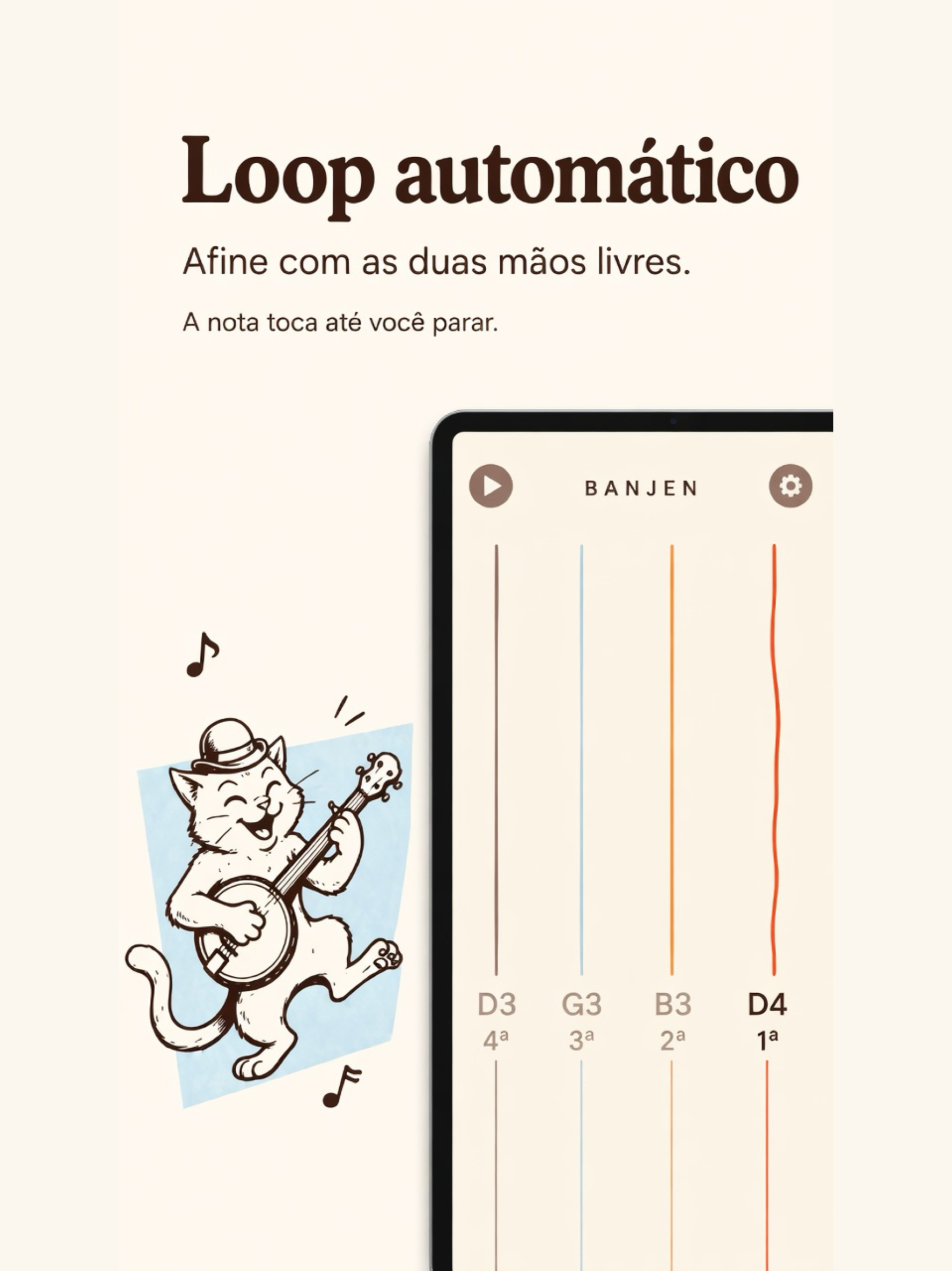 Afinador de Cavaquinho e Banjo screenshot 9
