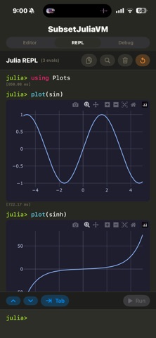SubsetJuliaVM screenshot