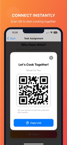 You&Me Food - Couples Cooking iPhone screenshot